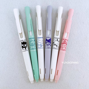 blen黑色圆珠笔0.5mm 斑马zebra限量款 三丽鸥人物限定 日本