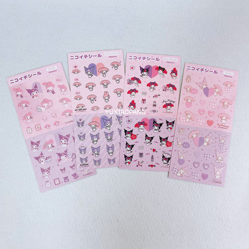 cubix三丽鸥人物PET贴纸