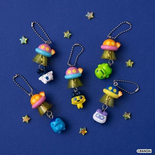 扭蛋悬挂吊坠 万代BANDAI正版 拓麻歌子UFO飞船造型串串挂件 日本