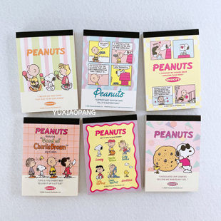 star限量款 太阳星sun 迷你便签本彩页80张 日本制 史努比限定