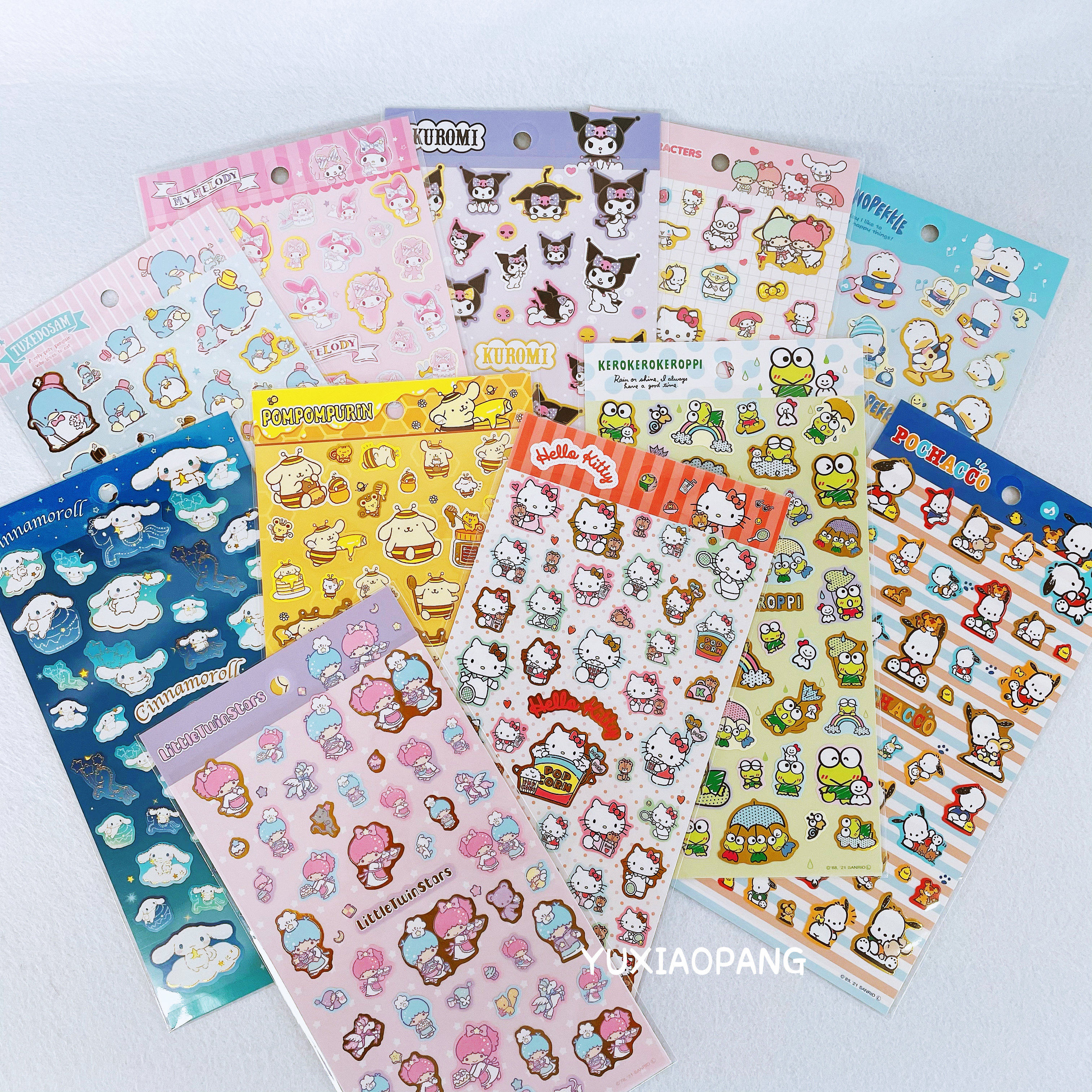 三丽鸥人物卡通限定日本可爱贴纸