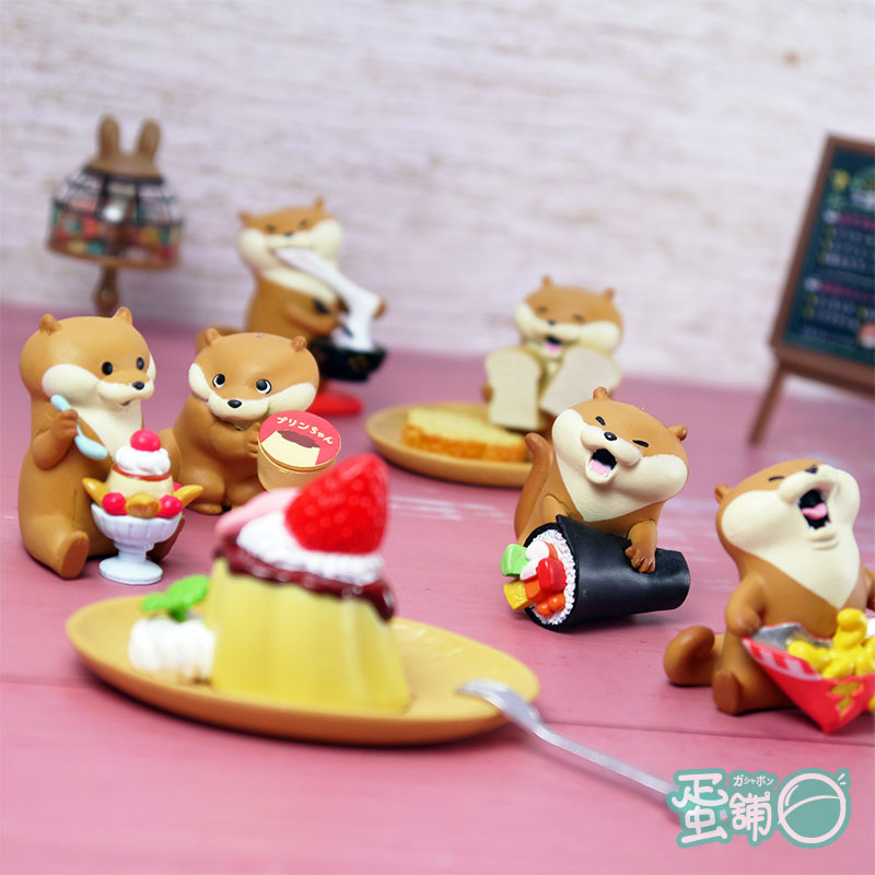 Kitan扭蛋可爱美食系列谎言水獭