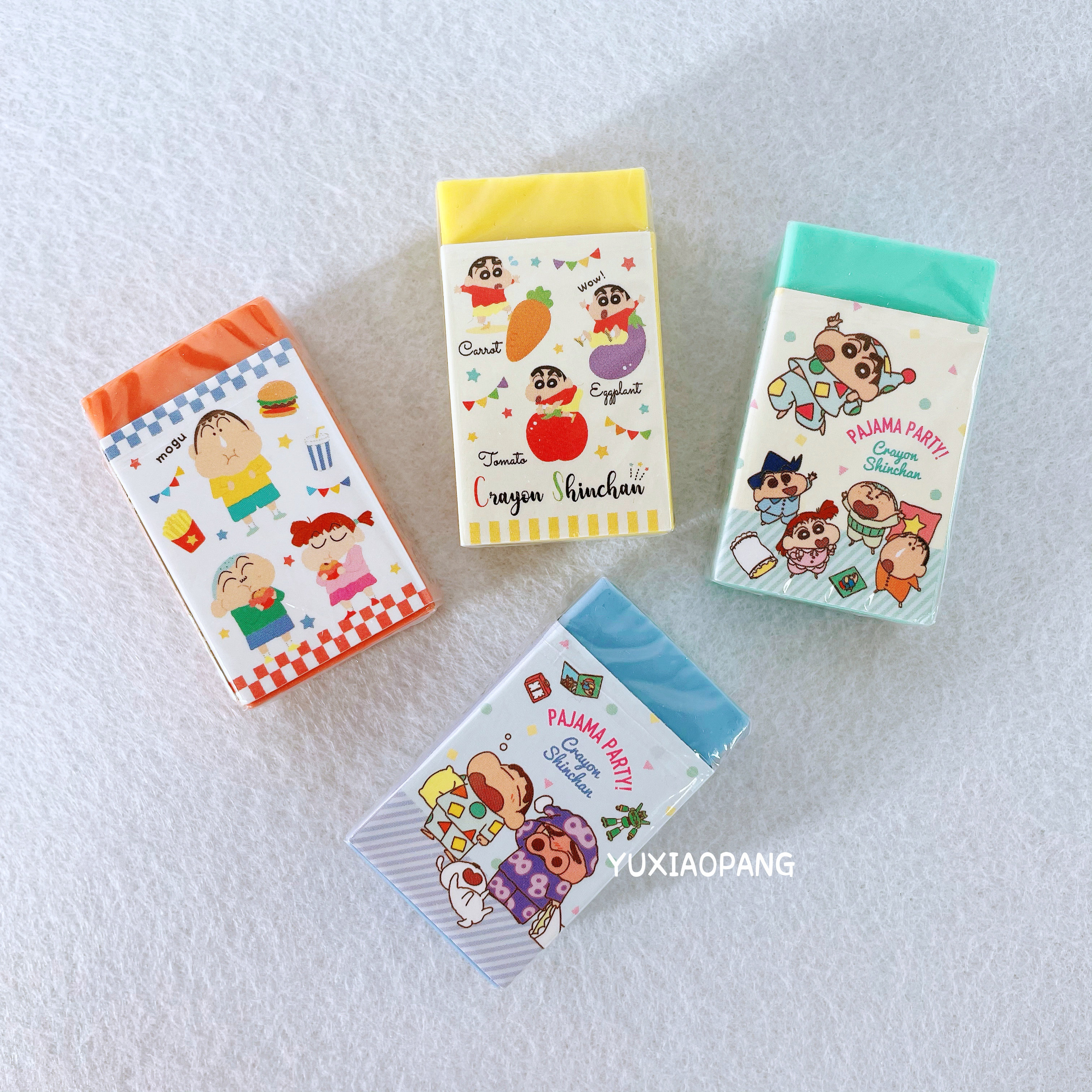 蜡笔小新限定日本可爱卡通橡皮擦