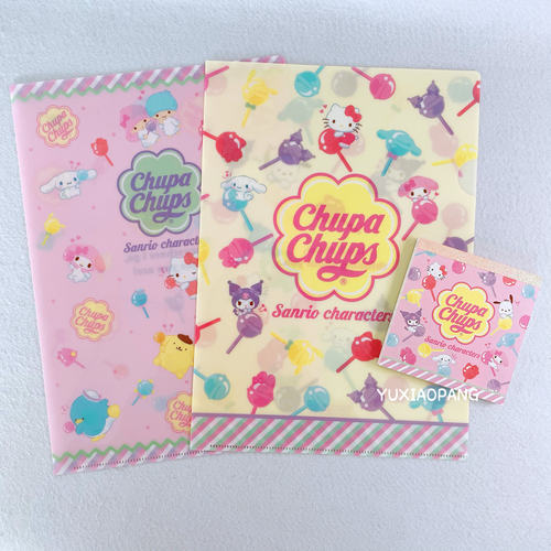 三丽鸥珍宝珠联名文件夹便签本