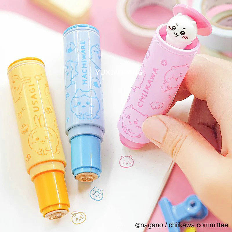 自嘲熊chiikawa限定 日本制 限量款可爱立体人偶按压可动印