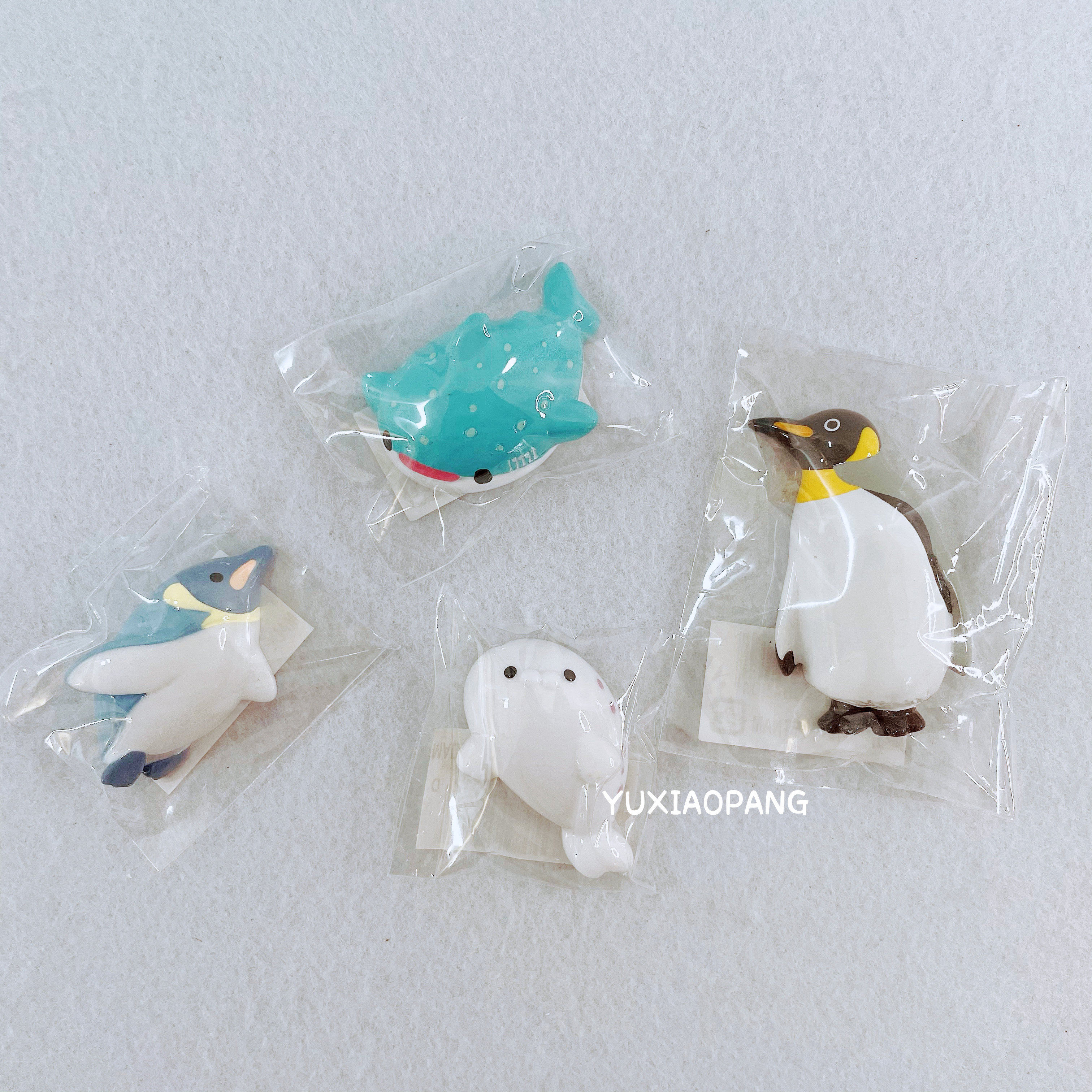 海洋动物限定 日本 水族馆限量款半立体动物磁吸式冰箱贴