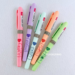 care bears彩虹爱心小熊限定 日本 BIC限量款彩色荧光笔记号笔