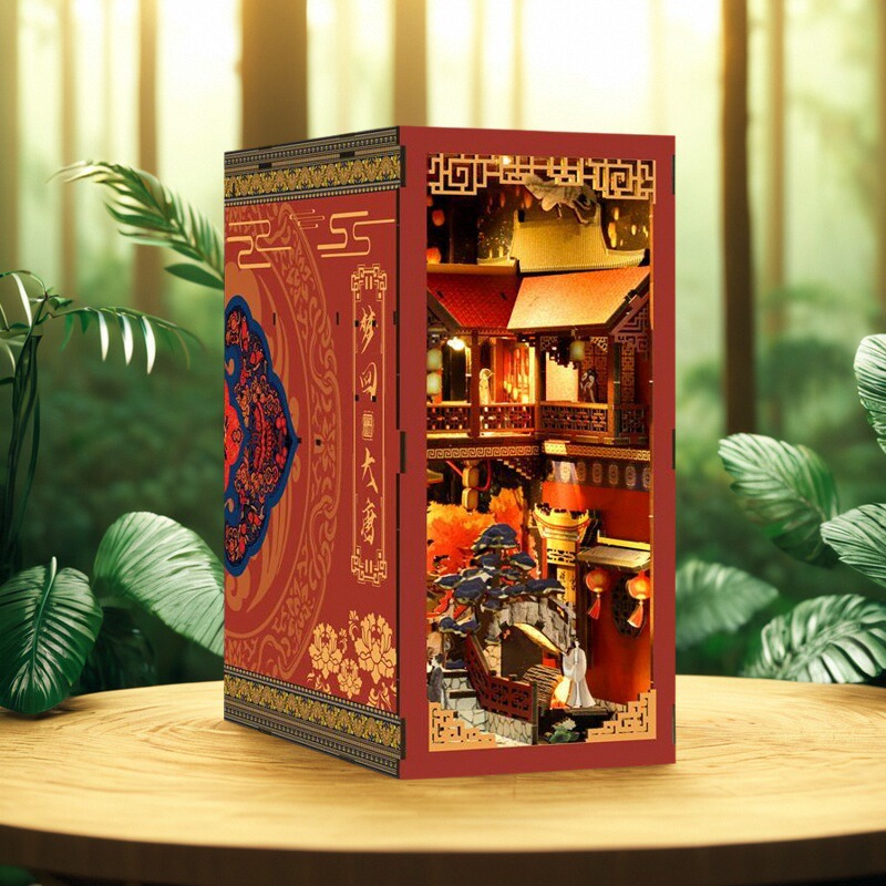 立体3d建筑模型拼装木质礼物国潮