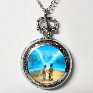 梦幻西游手游时尚怀表男女生学生礼物闺蜜情侣饰品项链怀表定制