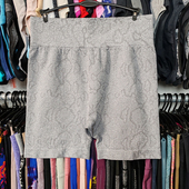 外贸健身短裤 女 高腰提臀紧身无缝跑步速干运动弹性透气瑜伽四分裤