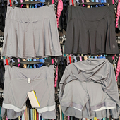 运动短裙防走光瑜伽速干女跑步羽毛球网球高腰多口袋垂感健身裙子