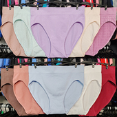 衩女 高腰三角裤 外贸运动内裤 速干薄高开叉弹丝滑柔软无缝包臀大码