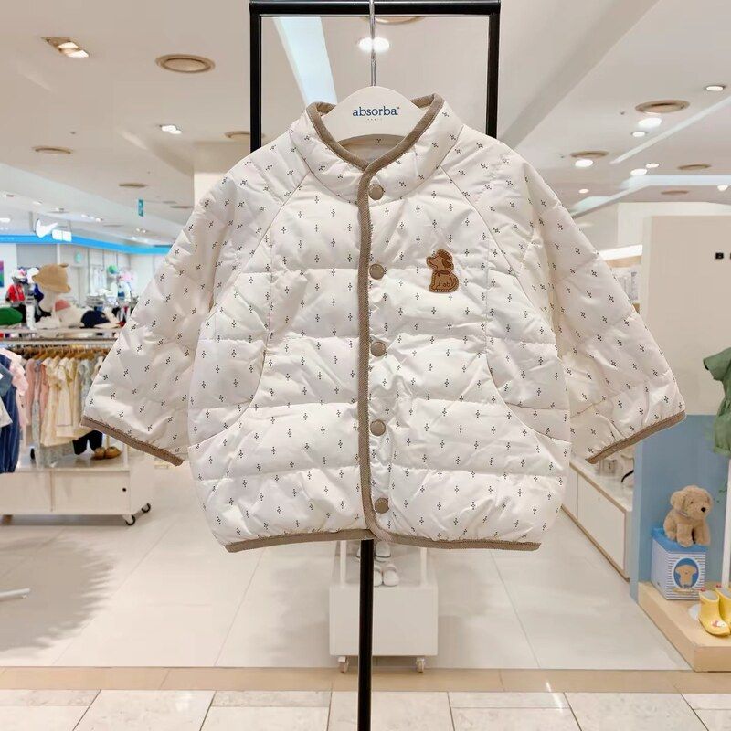 BabyKing 现货26秋季新品韩国YD童装男女童韩版潮范保暖棉服外套
