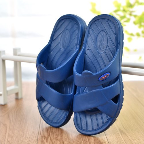 天定洗澡浴室居家软底大码凉拖鞋