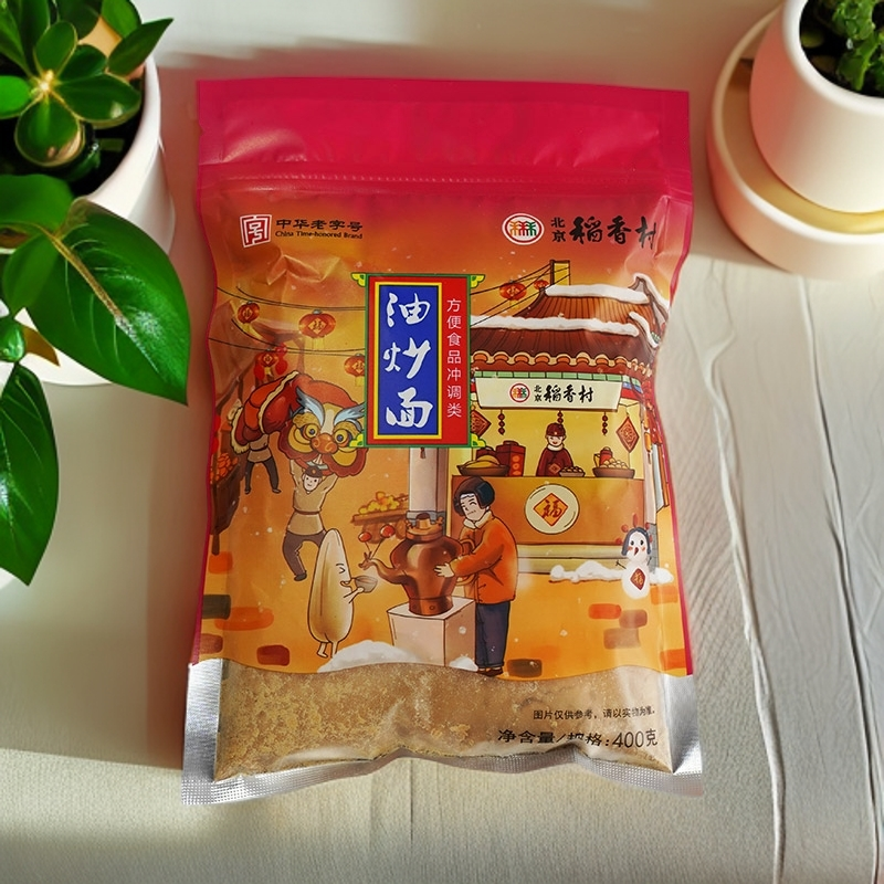 北京稻香村糕点油炒面400g
