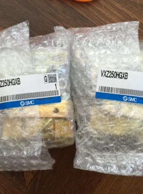 SMC电磁阀VXZ250HGXB先导式零差压启动型2通电磁阀全新原装正品