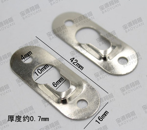 相框零号暗挂 相框葫芦挂片挂钩 装修o装饰挂钩 背板连接件200个