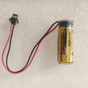 睿奕CR17450电池3.0伏智能水表锂电池家用流量计表天燃气表