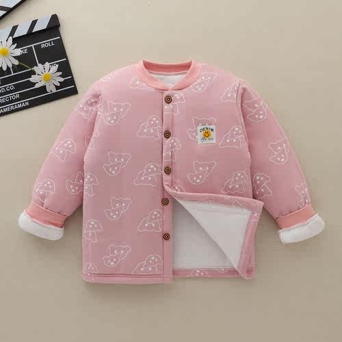 儿童中大童棉服棉袄校服神器纯棉内里5-11岁穿