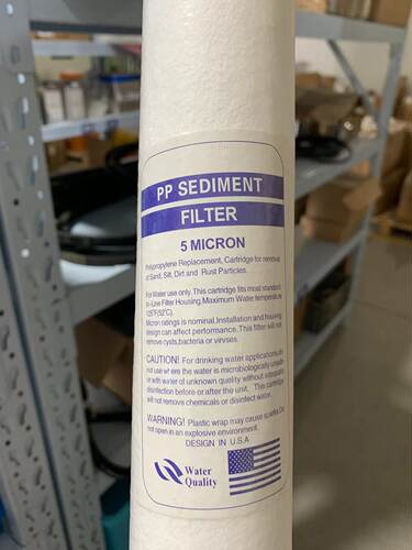 ppsediment滤芯WATERQUALITY