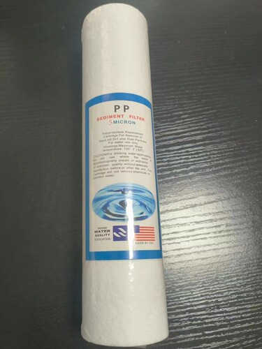 精密过滤器PP棉10英寸250mm*5u保安过滤器过滤芯254*60*30mm5u/1u