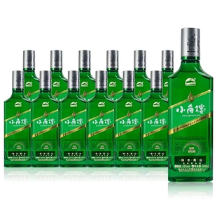 2020年4年老酒整箱12瓶平昌白酒小角楼绿水青山45度500毫升优级酒