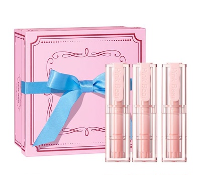 pinkbear皮可熊奶冻口红套盒