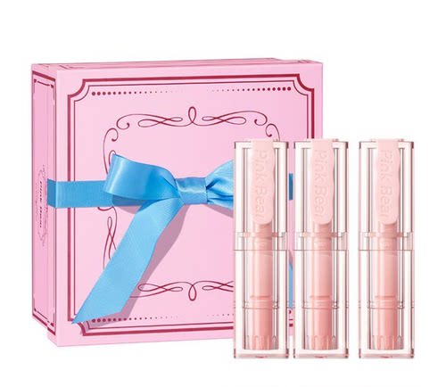 pinkbear皮可熊奶冻口红套盒