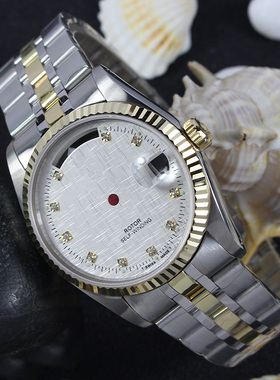 帝舵76213表壳 适用2834-2机芯 2836 2846 包金 蓝宝石