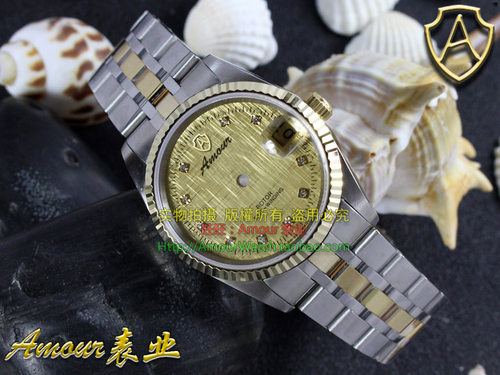 配件机芯2824包金帝舵蓝宝石表壳