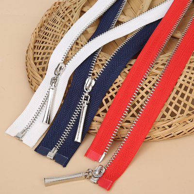 3号金属开尾拉链小皮衣