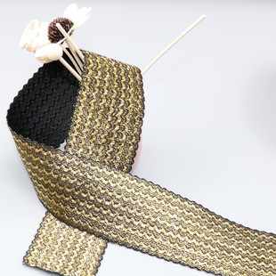 烫金 韩版松紧带 个性创意宽橡筋带 彩色高弹 裤头裙子橡皮筋 厚