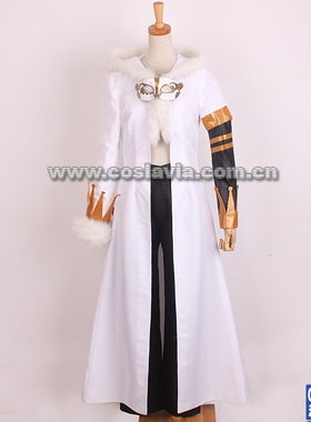 皇冠漫谈社 驱魔少年HALLOW亚连神之道化大衣战衣披风COS服装现货