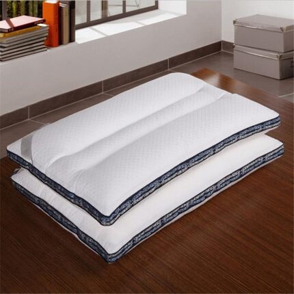全棉大豆纤维枕头单人学生超柔软护颈椎枕儿童低枕芯矮枕软薄枕头