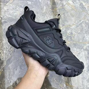 冬季男鞋加绒保暖休闲鞋男款百搭增高厚底户外运动鞋黑白皮面棉鞋