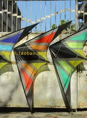 均隆 2.4米平普5代 特技风筝  编队风筝 Stunt Kites 双控 多控