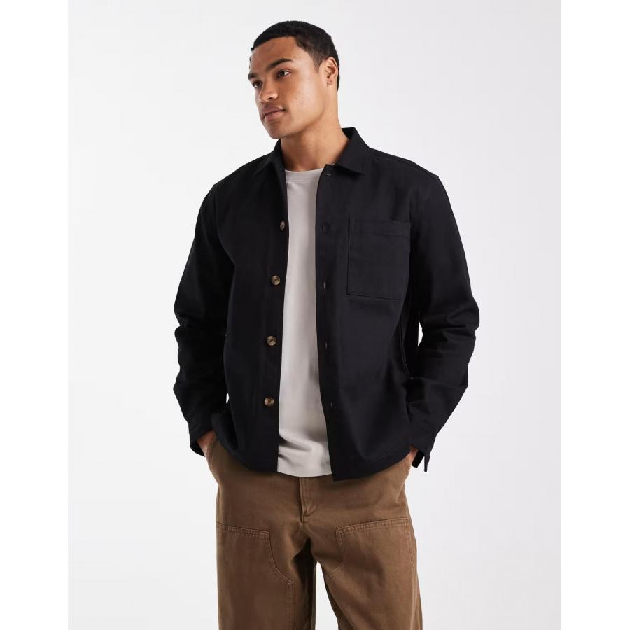 美女当家英国代购2025新款时尚通勤设计感休闲帅气男士长袖衬衣潮