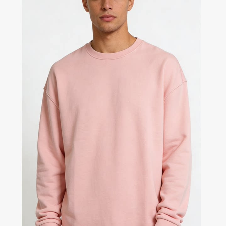 R美女当家英国直邮极简风草莓奶油粉色圆领舒适百搭休闲宽松卫衣,男装,卫衣,淘宝优惠券,粉丝福利购,淘宝优惠卷