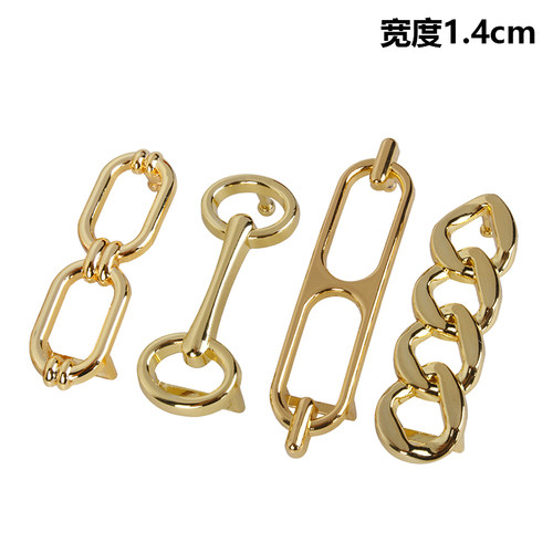 h家新款kelly皮带头金色裤腰带