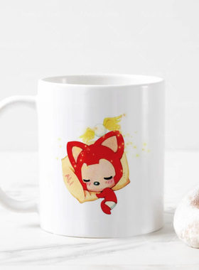 Ali the Fox阿狸梦之城堡呓语陶瓷马克杯子咖啡水杯男女礼物