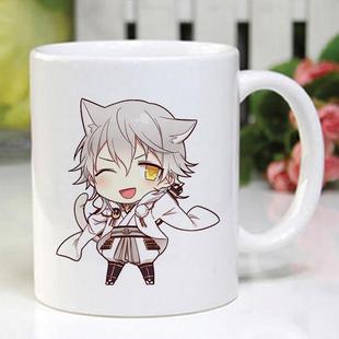 刀剑乱舞周边水杯陶瓷杯子创意生日礼物动漫同款马克杯加州清光