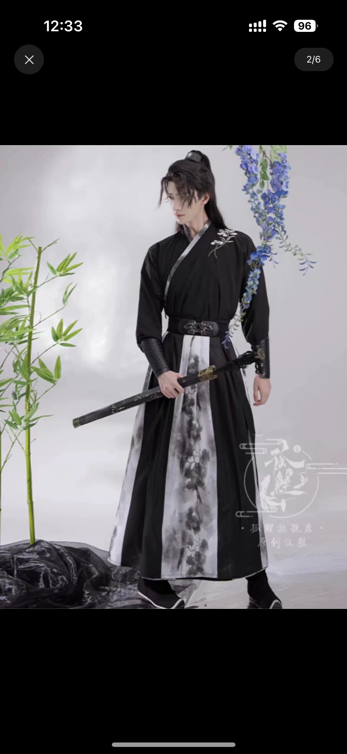 出租汉服男古装加大表演服学生班服中秋节元旦汉服走秀公司年会