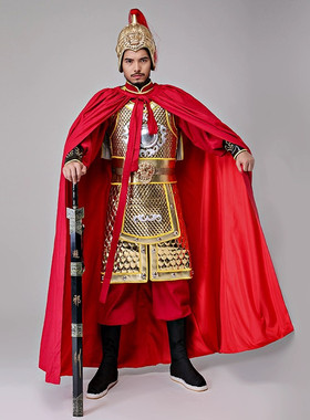 古代盔甲将军大帅服演出服