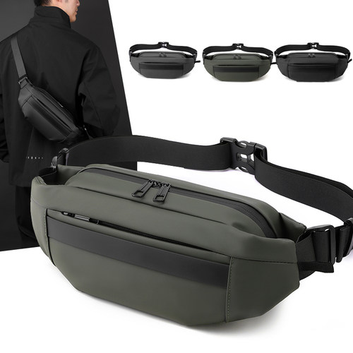 男士小挎包休闲外出轻便单肩包夏季2025新款斜挎包夏天随身手机包