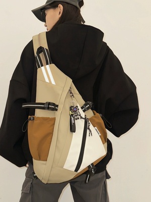 男款青少年男孩潮流胸包