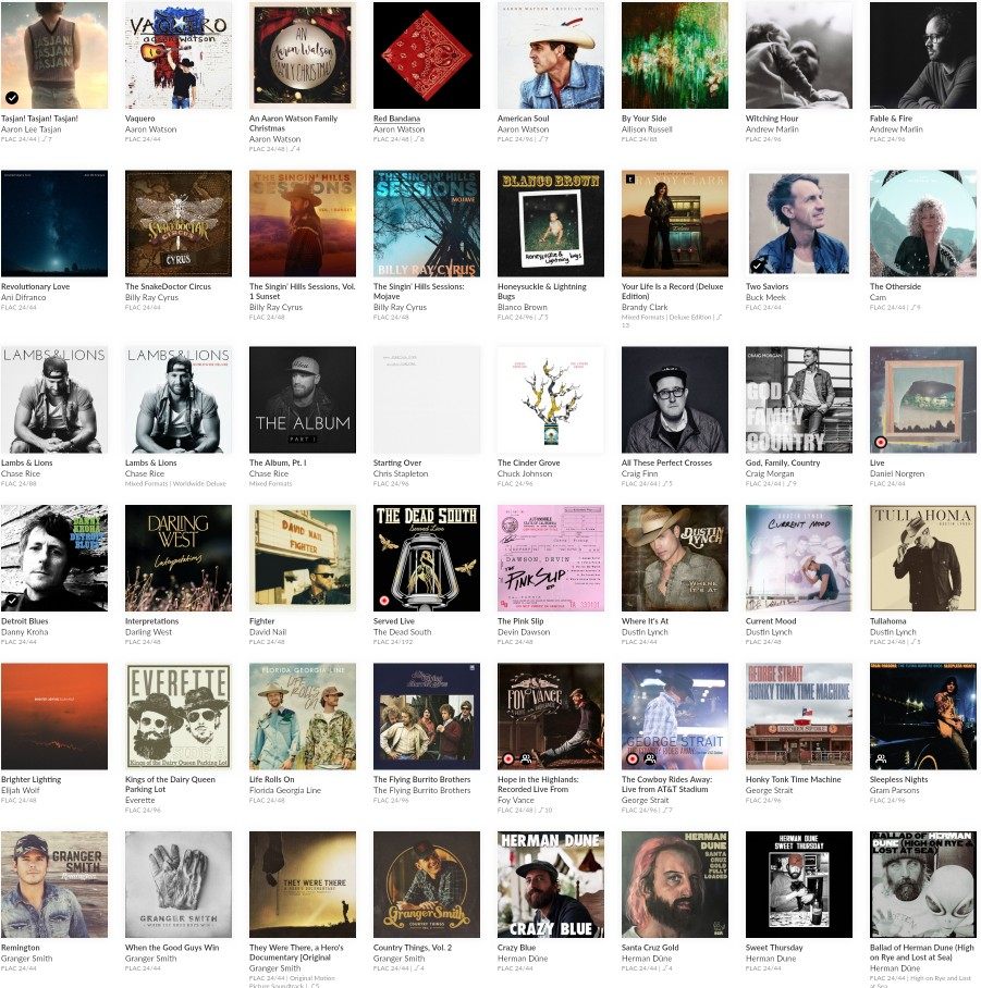 國外 鄉村民間 音樂 Folk Country 24bit Qobuz 數字音源代購