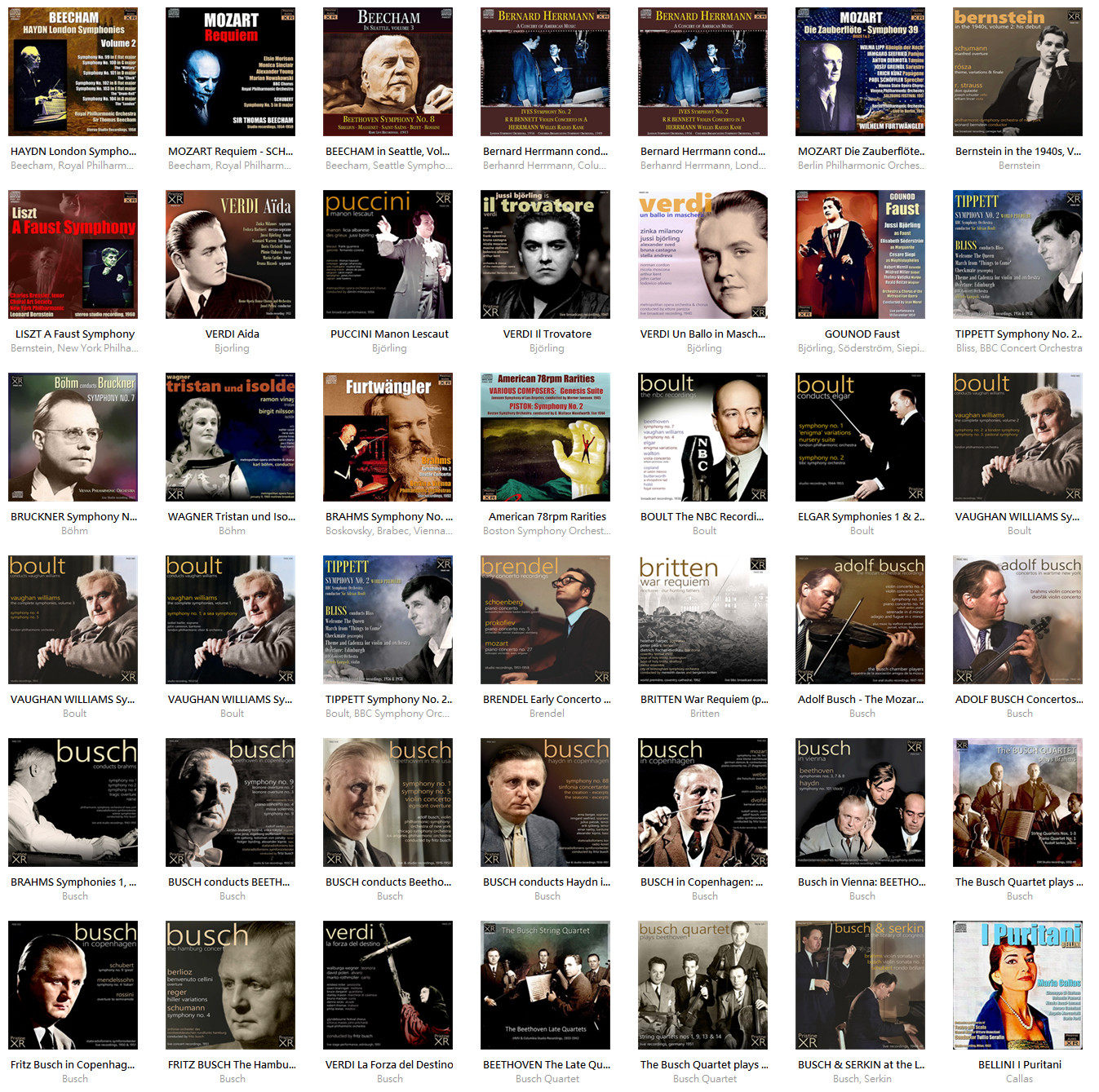 PristineClassical古典歷史錄音