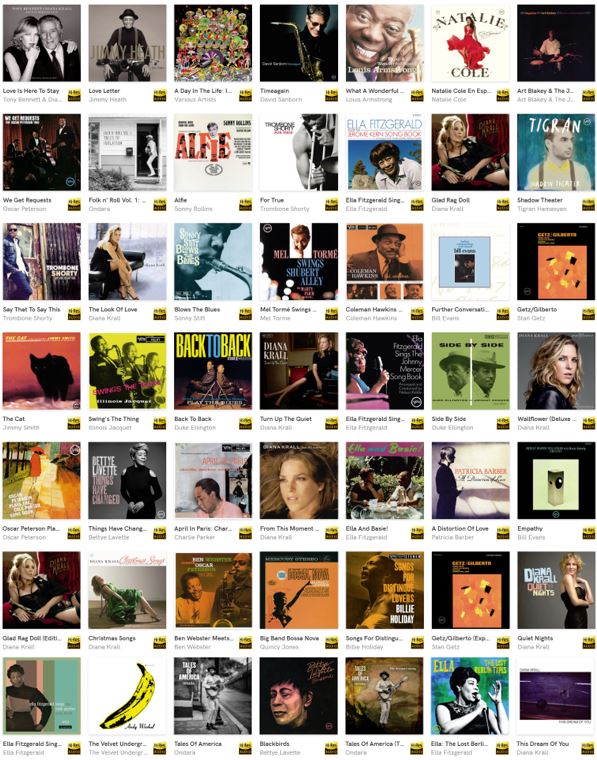 爵士 Verve 230張 Qobuz Hires 24bit 數字音源 代購