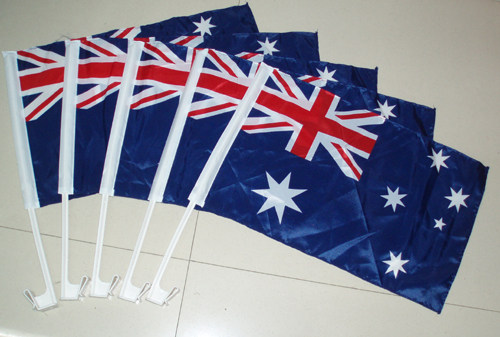 澳大利亚国旗澳大利亚车旗帜卡式车窗旗旗子澳洲车旗