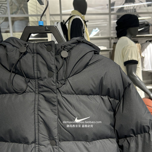 NIKE/耐克羽绒服女装运动服连帽防风保暖经典百搭外套FZ5929-010